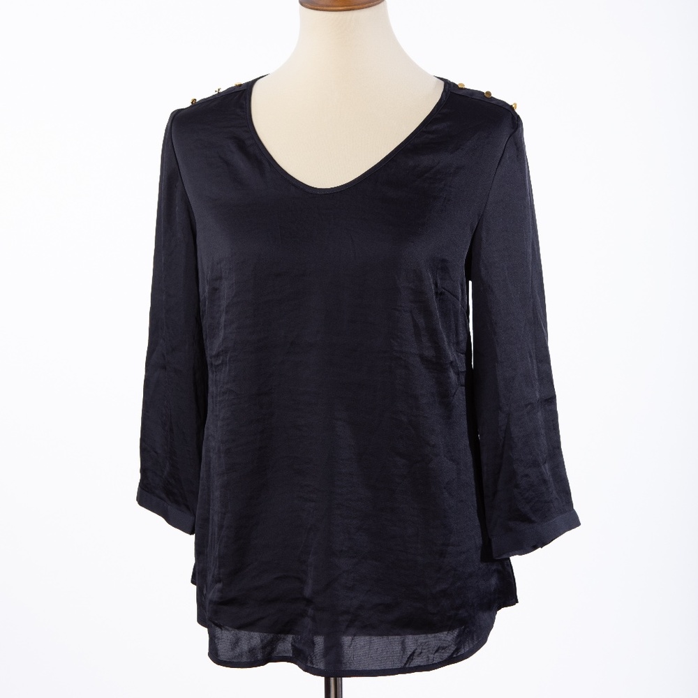 The Limited Navy Blue Blouse